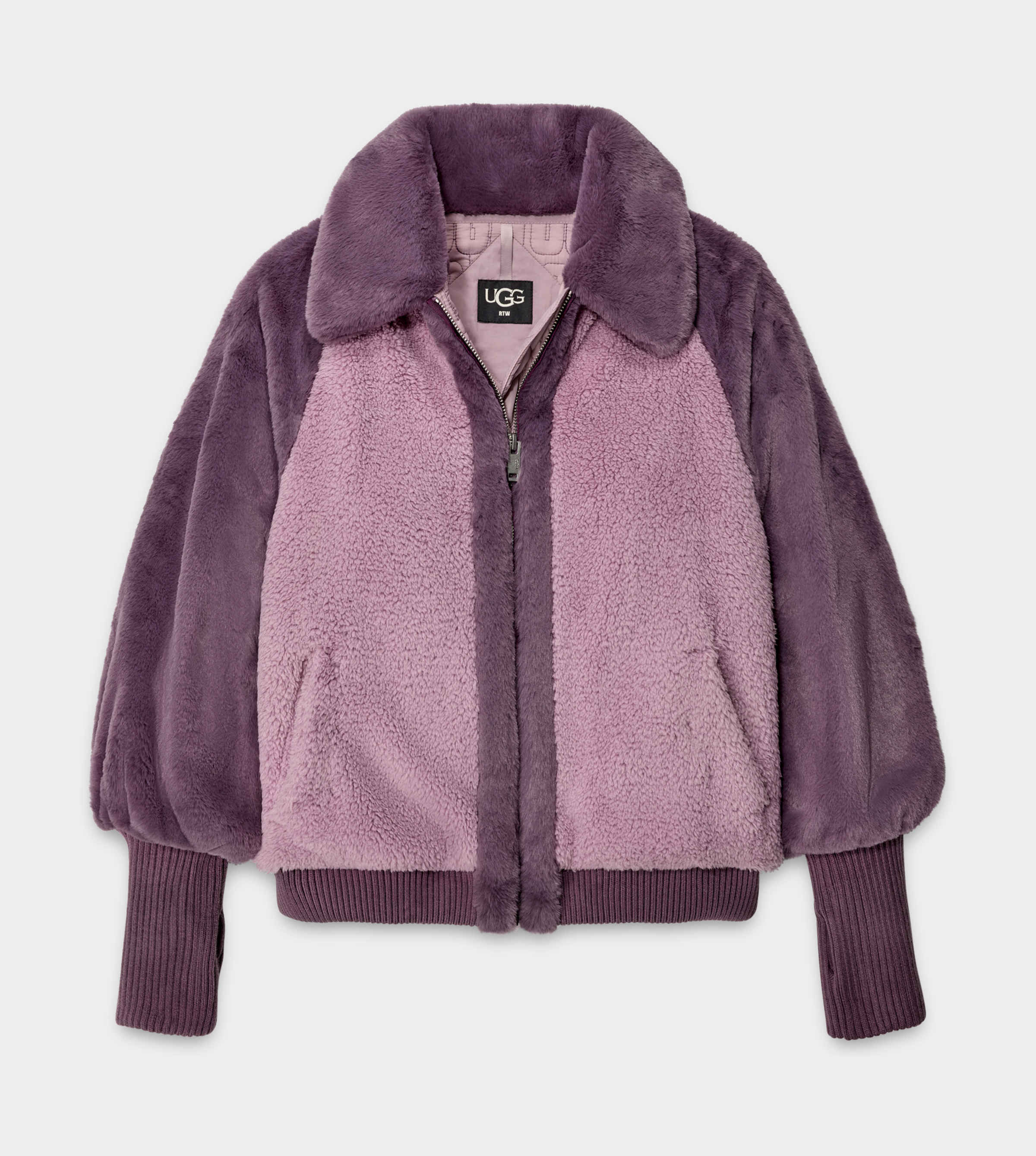 UGG Augusta Sherpa Baseball Jacket for Women UGG